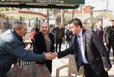 Osmangazi Belediye Başkanı Erkan Aydın, mahalle ziyaretlerine devam ediyor! 
