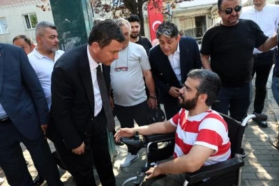 Osmangazi Belediye Başkanı Erkan Aydın: Vatandaşlarımızın bize birebir s&ouml;ylediklerini &ouml;nemsiyoruz