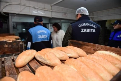 Osmangazi Belediyesi&rsquo;nden fırınlara ve tatlıcılara Ramazan denetimi