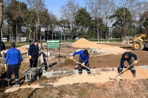 Osmangazi Belediyesi&rsquo;nden gen&ccedil;lere basketbol sahası

