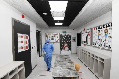 Osmangazi Belediyesi'nden kreşlere hijyen seferberliği