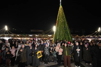 Osmangazi Belediyesi'nin Yeni Yıl Festivali'ne b&uuml;y&uuml;k ilgi 