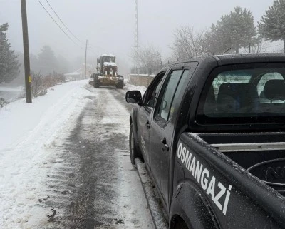 Osmangazi Belediyesi olumsuz hava koşullarına g&ouml;re hazır durumda! 