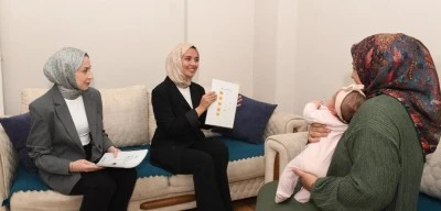 Osmangazi Belediyesi yeni doğum yapan annelerin yanında