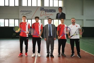 Osmangazi Belediyesporlu tenis&ccedil;ilerin hedefi Tokyo'da madalya 