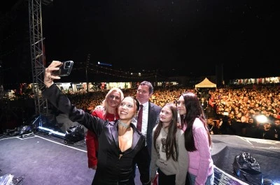 Osmangazi&rsquo;de Cumhuriyet coşkusu zirveye &ccedil;ıktı