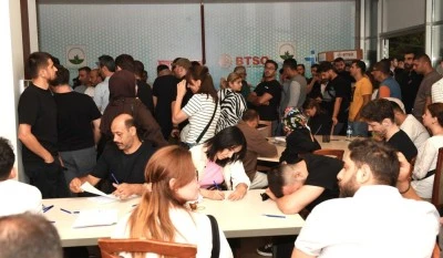 Osmangazi&rsquo;de istihdam buluşması doldu taştı