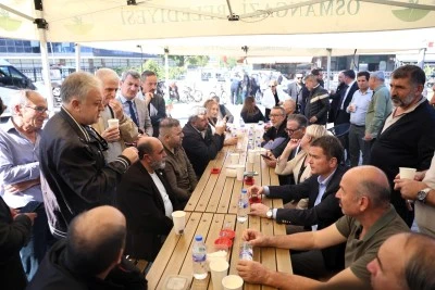 Osmangazi&rsquo;de ortak akıl mahalle ziyaretleriyle g&uuml;&ccedil;leniyor
