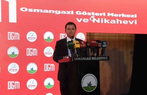 Osmangazi G&ouml;steri Merkezi ve Nikah Evi a&ccedil;ıldı