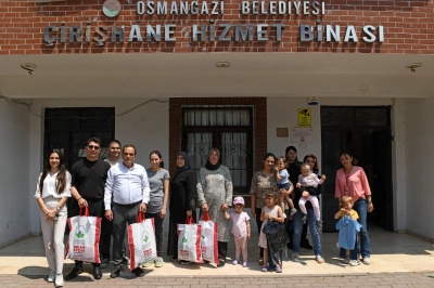 Osmangazili &Ccedil;ocuklar Bayram Sevincini Erken Yaşadı