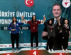 Osmangazili tekvandocu T&uuml;rkiye ikincisi oldu