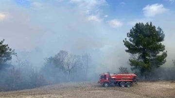 Osmaniye&rsquo;de ormanlık alanda yangın &ccedil;ıktı
