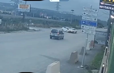 Osmaniye&rsquo;de zincirleme kaza kamerada; 8 yaralı