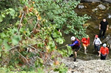 Osmaniye&rsquo;nin saklı cenneti &Ccedil;ona Kanyonu&rsquo;na keşif y&uuml;r&uuml;y&uuml;ş&uuml; yapıldı
