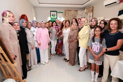 OSMEK kursiyerlerinden yıl sonu sergisi