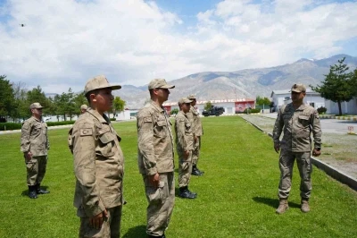 Otizmli &ccedil;ocuğun askerlik hayali ger&ccedil;eğe d&ouml;n&uuml;şt&uuml;
