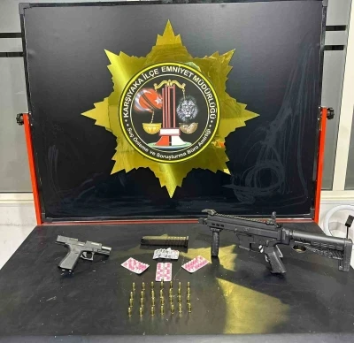 Otomatik silahlı saldırganlar kıskıvrak yakalandı
