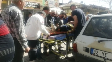 Otomobil bisiklet ile &ccedil;arpıştı: 1 yaralı
