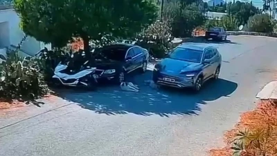 Otomobilin 2 k&ouml;peğin &uuml;zerinden ge&ccedil;mesine ilişkin soruşturma başlatıldı