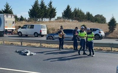 Otomobilin &ccedil;arptığı yaya &ouml;ld&uuml;