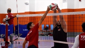 Oturarak voleybolda sma&ccedil;lar, Avrupa Şampiyonası'nda altın madalya i&ccedil;in atılıyor
