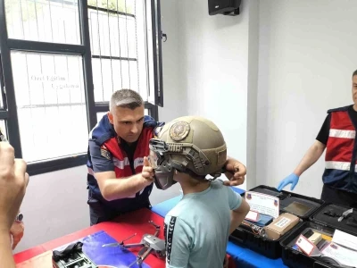 &Ouml;zel bireyler, jandarmanın ara&ccedil; ve te&ccedil;hizatlarını tanıdı
