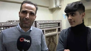 (&Ouml;zel) Savaştan ka&ccedil;an sedefkar, baba mesleğine T&uuml;rkiye&rsquo;de devam ediyor
