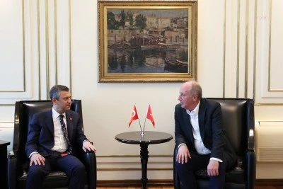 &Ouml;zg&uuml;r &Ouml;zel ve Muharrem İnce g&ouml;r&uuml;şt&uuml; 