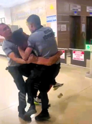 Pamukkale &Uuml;niversitesi Hastanesi&rsquo;nde ter&ouml;r gazisine &ccedil;irkin muamele