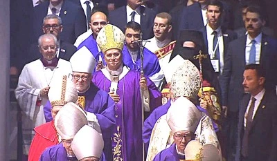 Papa Volkswagen Arena'da ayin y&ouml;netti