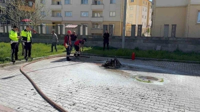 Patnos&rsquo;ta Emniyet M&uuml;d&uuml;rl&uuml;ğ&uuml;&rsquo;nde yangın tatbikatı
