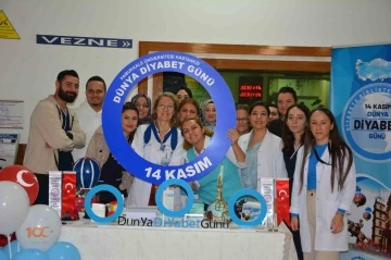 PA&Uuml; Hastanesi&rsquo;nde D&uuml;nya Diyabet G&uuml;n&uuml; kutlandı
