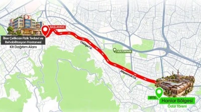 Pazar g&uuml;n&uuml; Bursa kent merkezinde ara&ccedil; trafiği ge&ccedil;ici olarak durdurulacak