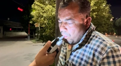 Bursa'da ka&ccedil;maya &ccedil;alışan alkoll&uuml; s&uuml;r&uuml;c&uuml; yakalandı