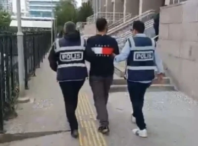 Polisten ka&ccedil;arken y&uuml;ksekten d&uuml;şen uyuşturucu satıcısı tutuklandı
