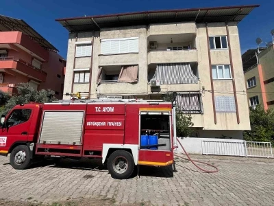 Prizde unutulan &uuml;t&uuml;, yangına neden oldu
