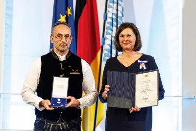 Prof. Dr. Fuat Oduncu&rsquo;ya Bavyera Anayasa Nişanı