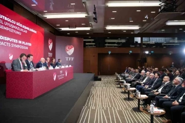 &rsquo;Profesyonel Futbolcu S&ouml;zleşmelerinde G&uuml;ncel Uyuşmazlıklar&rsquo; sempozyumu d&uuml;zenlendi
