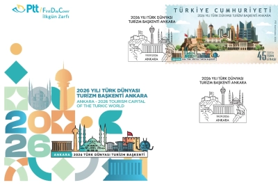 PTT&rsquo;den &ldquo;2026 Yılı T&uuml;rk D&uuml;nyası Turizm Başkenti Ankara&rdquo; Konulu Anma Pulu Ve İlkg&uuml;n Zarfı