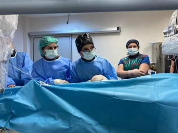 Pulmoner kapağındaki darlık ilk defa ger&ccedil;ekleştirilen y&ouml;ntemle giderildi
