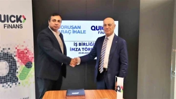 Quick Finans ve Borusan Ara&ccedil; İhale, ikinci el ara&ccedil; finansmanında iş birliğine imza attı
