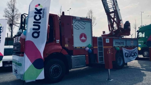 Quick Sigorta&rsquo;dan Koyulhisar Belediyesine itfaiye aracı bağışı
