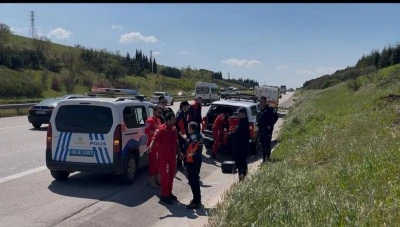 Bursa'da "Otoyola 5 yaşında &ccedil;ocuk bırakıldı" ihbarı ekipleri alarma ge&ccedil;irdi