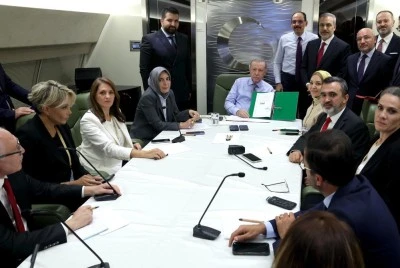 "T&uuml;rk askeri Gazze'de g&ouml;rev yapacak mı?" Cumhurbaşkanı Erdoğan a&ccedil;ıkladı