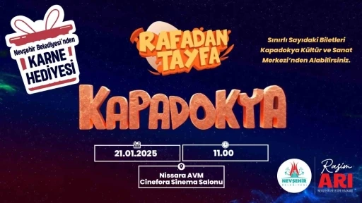 &rsquo;Rafadan Tayfa Kapadokya&rsquo; Filmi 2. kez &ccedil;ocuklarla buluşacak
