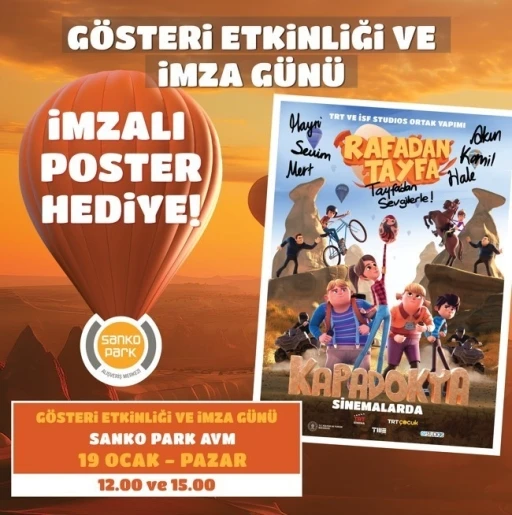 Rafadan Tayfa, SANKO Park&rsquo;ta seyirciyle buluşacak
