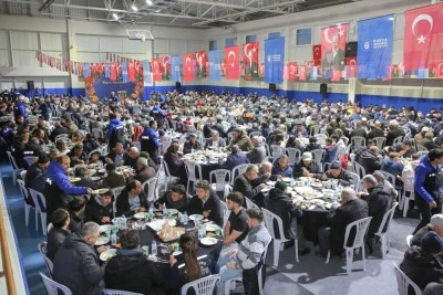 Ramazan'ın bereketi B&uuml;y&uuml;korhan'da da paylaşıldı