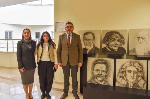 Rekt&ouml;r Kaplancıklı ilk derse girdi
