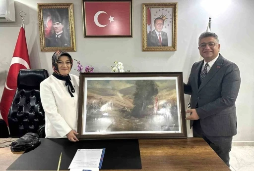 Rekt&ouml;r Kızıltoprak&rsquo;tan AK Parti K&uuml;tahya İl Başkanı Erenler&rsquo;e tebrik ziyareti
