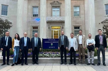 Rekt&ouml;r Şevli Harvard ve Yale &uuml;niversitelerini ziyaret etti
